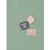 Mintgroene t-shirt - T-shirt basic badge green milieu 
